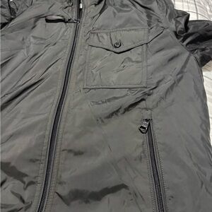 Calvin Klein Charcoal Windbreaker Jacket